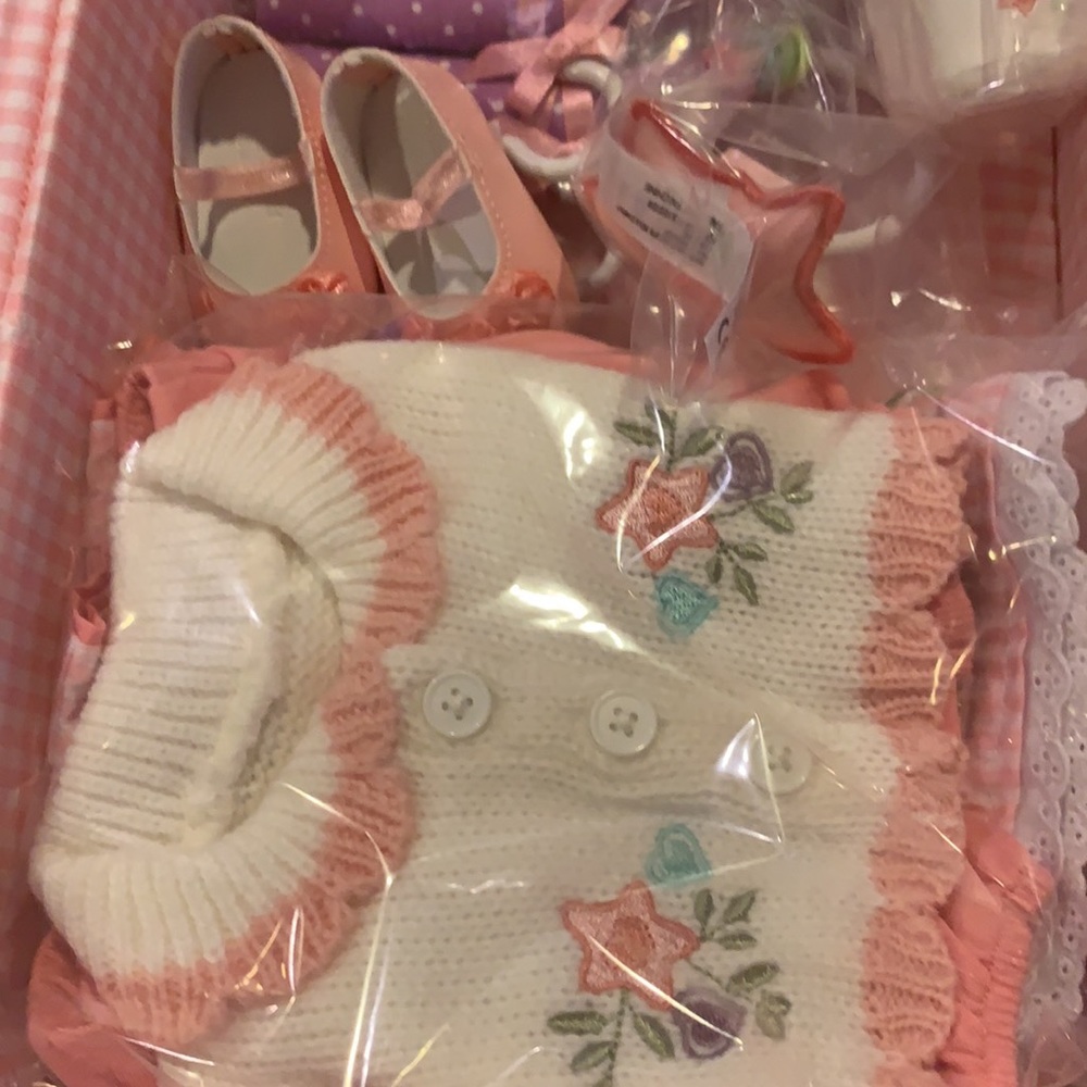 New Retired American Girl Bitty Baby Layette set